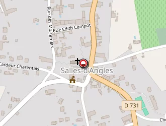 Carte de Brochet Frédéric à Salles-d'angles