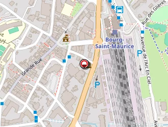 Carte de La Poste à Bourg-saint-maurice