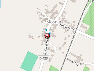 Carte de Cpce à Mosnac