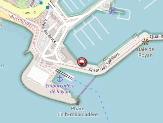 Carte de La Criée à Royan