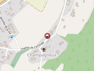 Carte de La Baratte à Leschaux