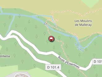 Carte de Cabinet à Essertines-en-châtelneuf