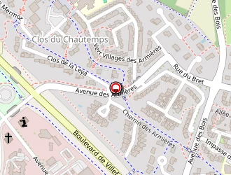 Carte de Ebs (ecco Bat Services) à Villefontaine