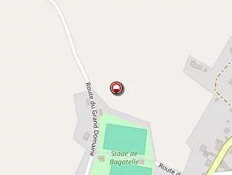 Carte de Stade à Saint-germain-les-belles