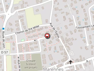 Carte de Payet-bernoud à Marennes