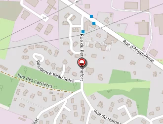 Carte de Sermat à Puymoyen