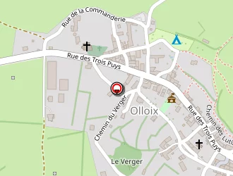 Carte de Gaec Servier à Olloix