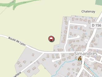 Carte de Tournery-castin Dominique à Simandres