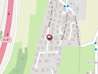 Carte de Accorderic à Voglans