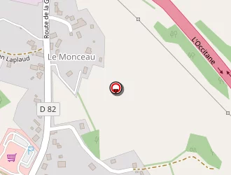 Carte de Intermarché à Magnac-bourg