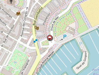 Carte de La Siesta à Royan