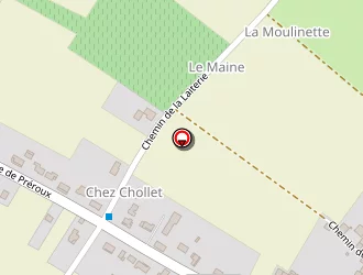 Carte de Salle Des Fêtes à Pérignac