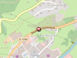 Carte de Super U à Bourg-saint-maurice