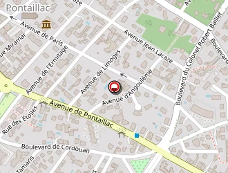 Carte de Garage De Pontaillac à Royan