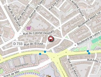 Carte de Atlantique Satellite à Royan