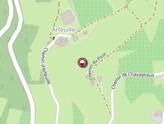 Carte de Ferme D'arfeuille à Chaussan