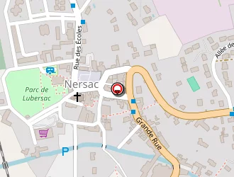 Carte de Restaurants Du Coeur à Nersac