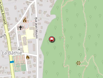 Carte de La Poste à Bâthie (la)