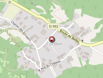 Carte de Mister Dep à Brégnier-cordon