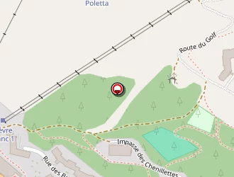 Carte de Patte Blanche à Montvalezan