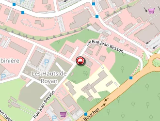 Carte de La Boucherie à Royan