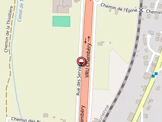 Carte de Ecole Maternelle à Voglans