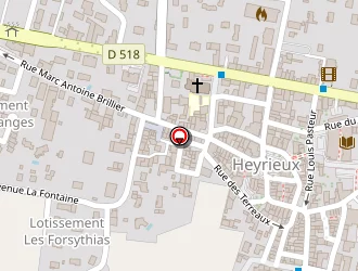 Carte de Cyber Aile à Heyrieux