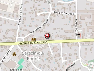 Carte de Avenir Batiment à Sérézin-du-rhône