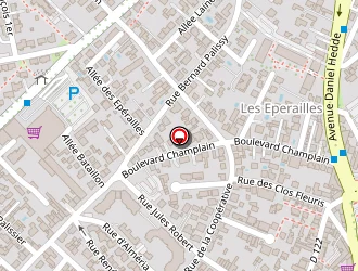 Carte de Dojo Jean Pellet à Royan