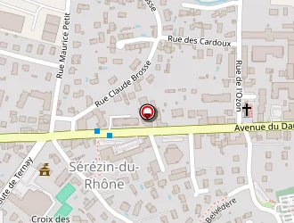 Carte de Adjal Hasna à Sérézin-du-rhône