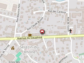 Carte de Pro Beauté D' à Sérézin-du-rhône