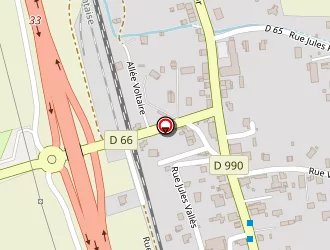 Carte de Les Halles De Tarentaise à Bâthie (la)