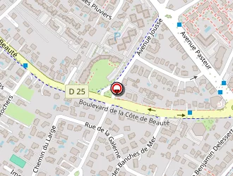 Carte de Mon-epsy.net à Vaux-sur-mer