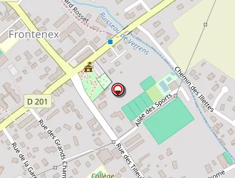 Carte de Mep à Frontenex