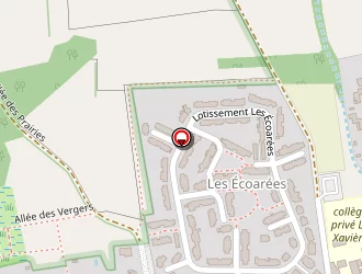 Carte de Courticars à Chaponnay