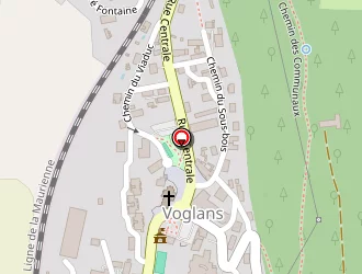 Carte de Ecole Primaire à Voglans