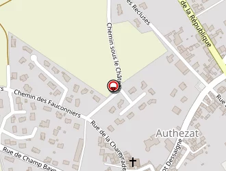 Carte de Aubertin Dominique à Authezat