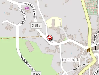 Carte de Ecole Maternelle Publique à Cunlhat