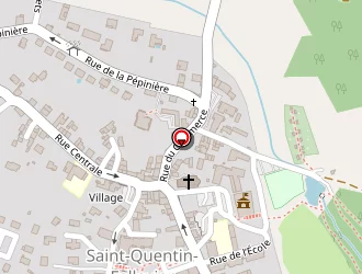 Carte de La Poste à Saint-quentin-fallavier