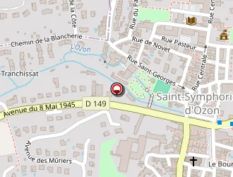 Carte de A.r.a.s. à Saint-symphorien-d'ozon