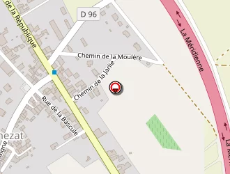 Carte de Dumas Robert à Authezat