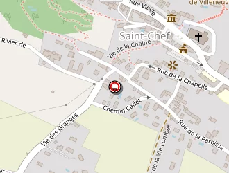 Carte de Garden à Saint-chef