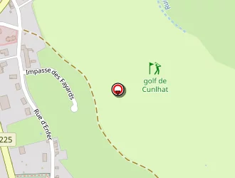 Carte de Forêt De L'aventure à Cunlhat