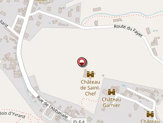 Carte de Curé Paroisse à Saint-chef