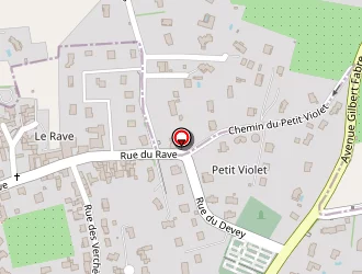 Carte de Chevalier Christophe à Millery