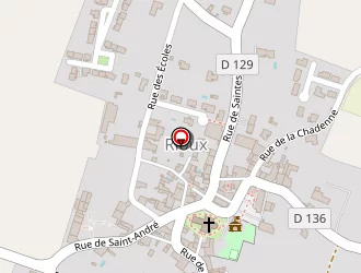 Carte de Colas Eric à Rioux