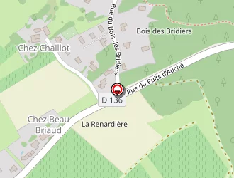 Carte de Branger Richard à Berneuil