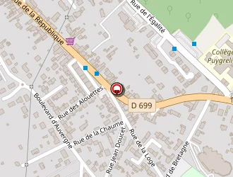 Carte de Résidence André Compain à Saint-michel