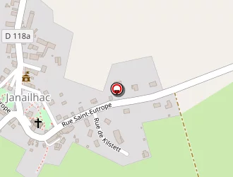 Carte de Blanc René à Janailhac