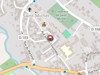 Carte de Ecole De Conduite Zen à Saint-michel